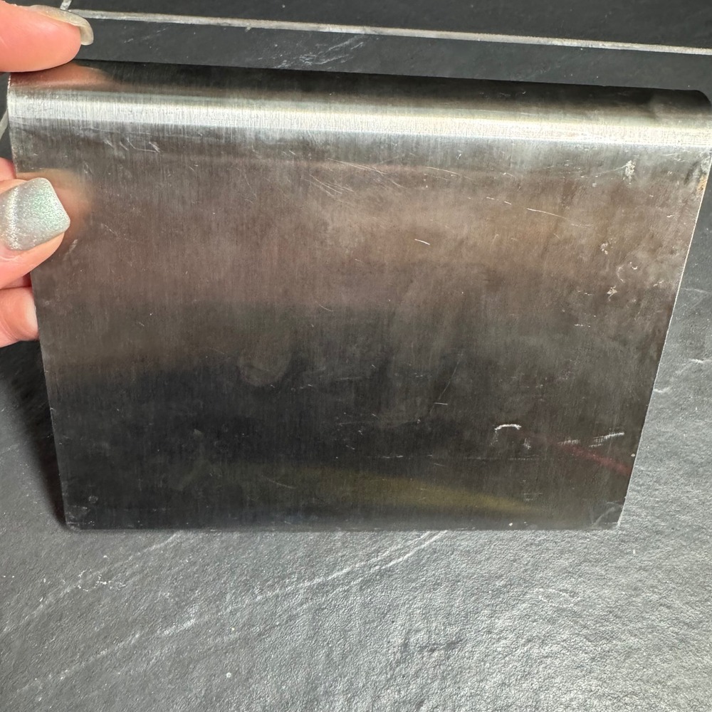 Sur La Table Stainless Steel Bench Scraper Dough Knife with Measurements 6 Inch‎